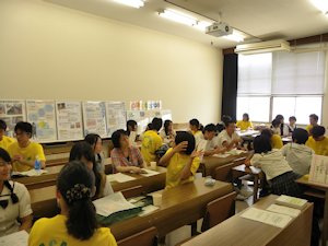 先輩と話そう／寮生と話そう／女子学生が答えます。女子のための相談コーナー