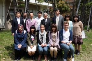 留学生の学部長訪問