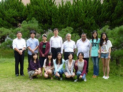 留学生の学部長訪問