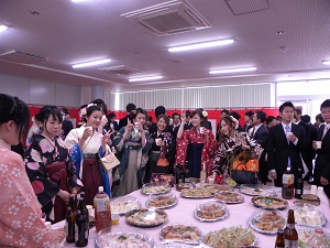 謝恩会が行われました！