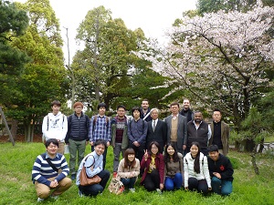 留学生の学部長訪問