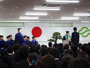 平成27年度修了式が行われました