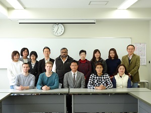 留学生の学部長訪問
