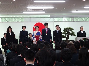 平成29年度修了式が行われました