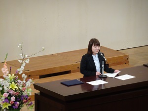 2018年度学部入学式が行われました