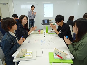 アクティブラーニングに取り組んでいます
