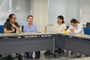 2018秋・新しい留学生と教員との顔合わせが行われました