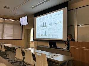  「(特)地域経済と地域金融」で百十四経済研究所・山口 調査部長が講義