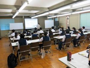 「共同の学び」講座（高松西高校）が行われました