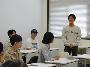 協定校から5名の留学生が来ました