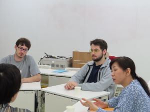 フランスのブロワIUTの大学生と交流会を行いました