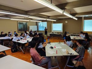 岡田ゼミによる「共同の学び講座」が行われました