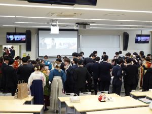 謝恩会が開催されました