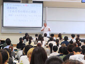 大山茂樹さぬき市長のゲスト講義「さぬき市の現状と課題」が実施されました