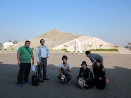 2012年度高橋ゼミ・宮島ゼミ合同ゼミ旅行（台湾・日本統治時代から利用された塩山跡）