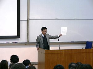 佐藤就職委員長