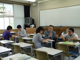 6月18日個別相談風景