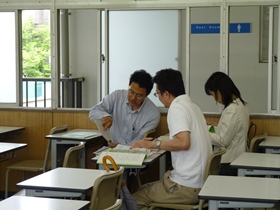 6月18日個別相談風景