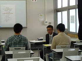 11月16日個別相談風景説明会風景
