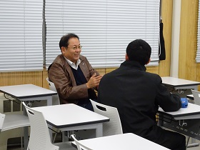 11月16日個別相談風景