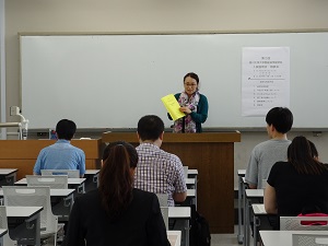6月21日担当教員の説明
