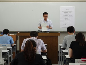6月21日担当教員の説明