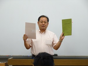 6月21日担当教員の説明