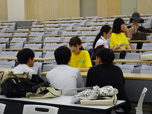 先輩と話そう