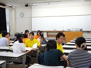 先輩と話そう