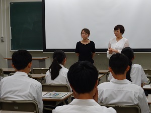 在学生との交流