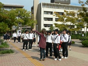 2012年10月12日（金）大学訪問「香川県立丸亀高校」　担当教員：金澤忠信