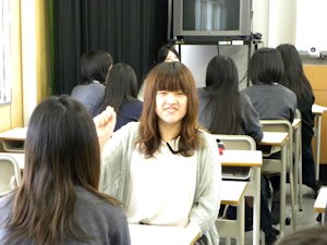 2013年5月21日（火）大学訪問「岡山県立笠岡商業高校」　担当教員：大野拓行