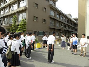 2013年5月29日（水）大学訪問「香川県立三木高校」　担当教員：宮脇秀貴