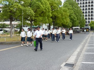 2013年6月10日（月）大学訪問「香川県立津田高校」　担当教員：宮脇秀貴
