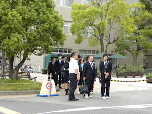 2013年10月22日（火）大学訪問「香川県立琴平高校」　担当教員：宮脇秀貴