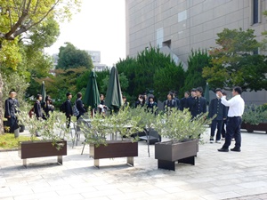 2013年11月8日（金）大学訪問「岡山県立玉島高校」担当教員：宮脇秀貴