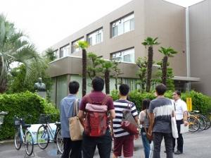 2015年7月22日（水）大学訪問「兵庫県立芦屋高等学校」　担当教員：山本裕