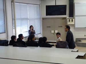 2015年11月11日（水）大学訪問「香川県立高松東高等学校」　担当教員：山本裕