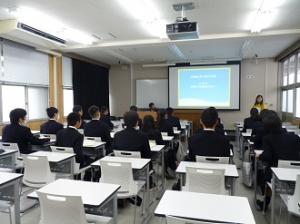 2015年12月15日（火）大学訪問「香川県立高瀬高等学校」　担当教員：宮脇秀貴