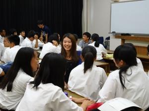 2016年7月5日（火）大学訪問「香川県立香川中央高等学校」　担当教員：井上貴照・朴鏡杓