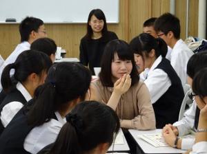 2016年10月3日（月）大学訪問「高松市立高松第一高等学校」　担当教員：朴鏡杓