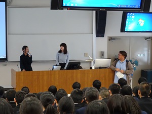 2016年11月4日（金）大学訪問「香川県立高松西高等学校」　担当教員：古川尚幸