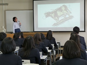 2017年4月14日（金）大学訪問「岡山県美作高等学校」　担当教員：古川尚幸