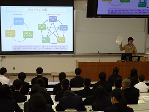 2017年11月10日（金）大学訪問「香川県立高松西高等学校」　担当教員：趙命来