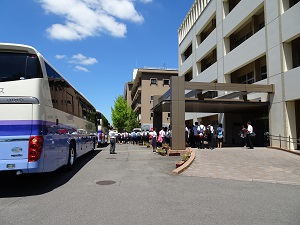 2018年7月23日（月）大学訪問「西宮市立西宮東高等学校」　担当教員：宮脇秀貴