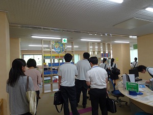 2018年7月26日（木）大学訪問「朝日塾中等教育学校」　担当教員：横山佳充