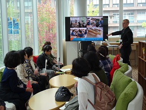 2018年10月11日（木）大学訪問「岡山県立総社高等学校」　担当教員：横山佳充