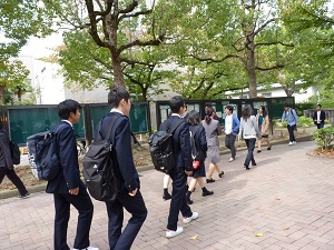 2018年10月17日（水）大学訪問「香川県立琴平高等学校」　担当教員：宮脇秀貴