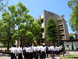 2019年6月25日（火）大学訪問「徳島県立池田高等学校」　担当教員：久松博之