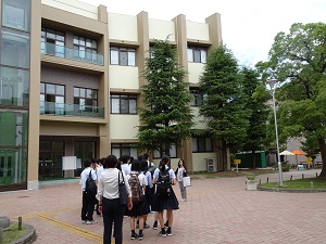 2019年7月9日（火）大学訪問「岡山県立玉野高等学校」　担当教員：久松博之